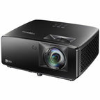 Optoma GT2400HDR, side view showing lens and vents