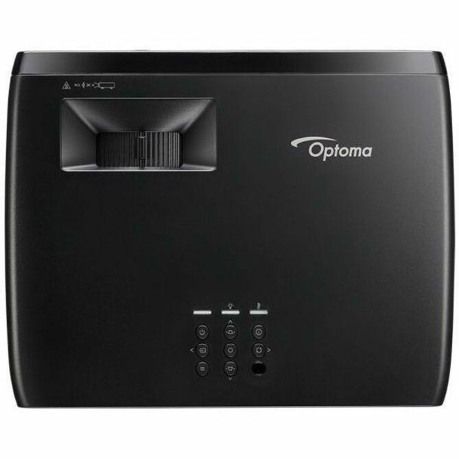 Optoma GT2400HDR, top view with control panel