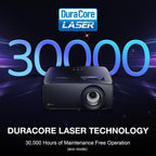 Optoma DuraCore laser, 30,000 hours maintenance-free