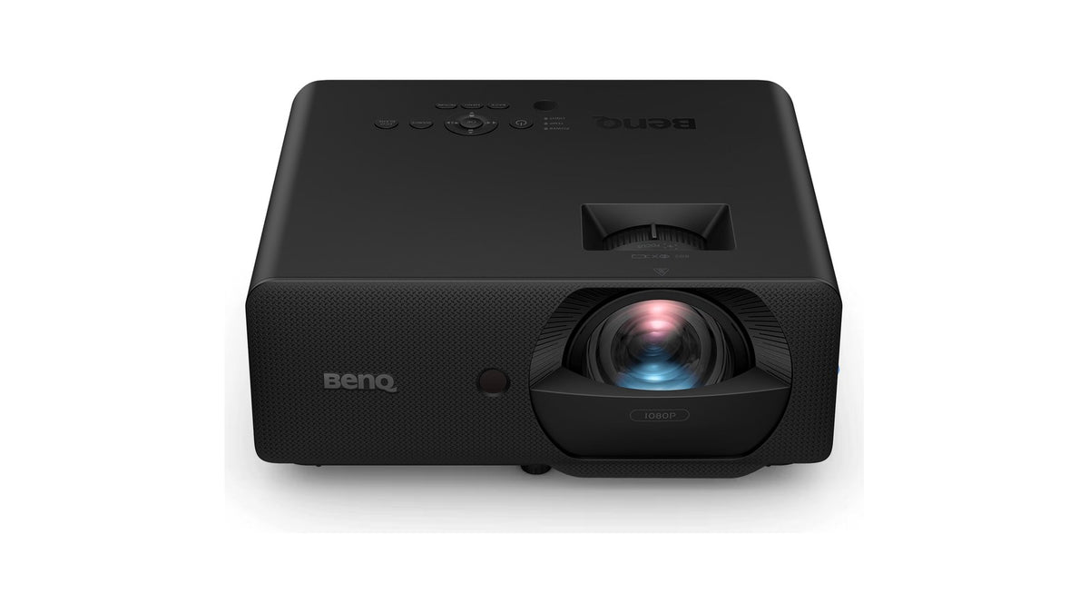 BenQ LK830ST 4K short-throw laser golf simulator projector, front angle