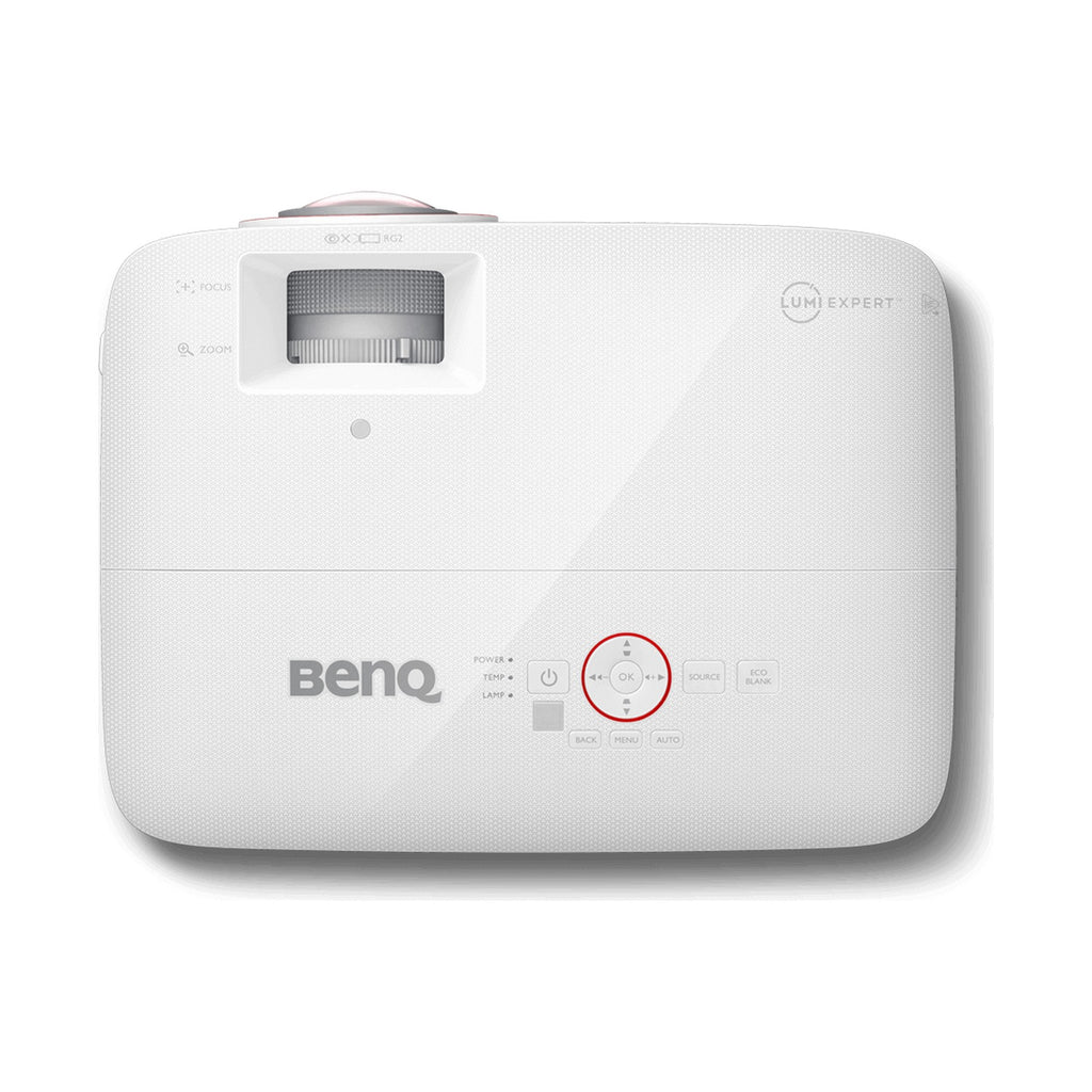 BenQ TH671ST, top view with control panel