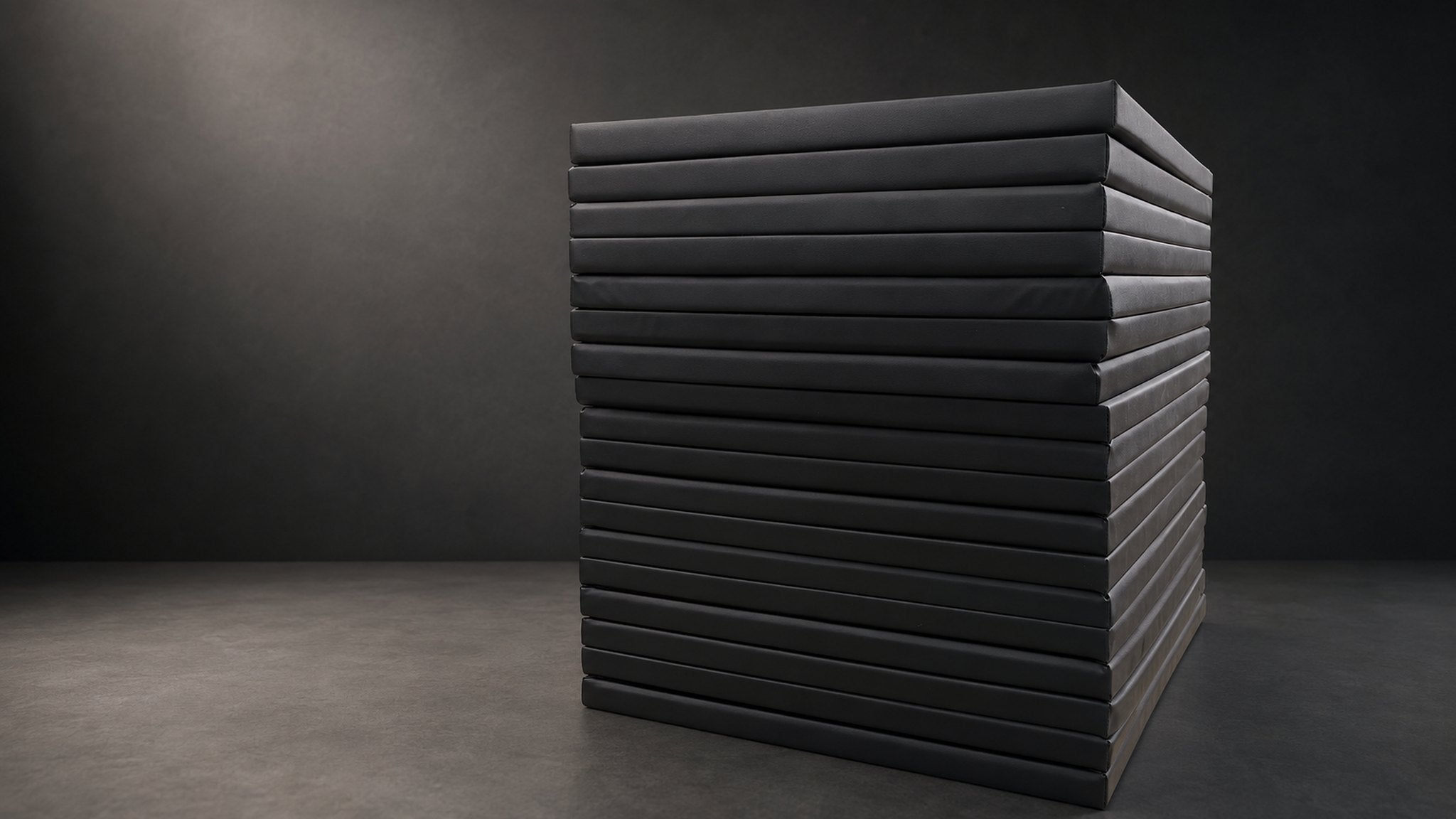 Stack of The Home Fairway impact padding panels